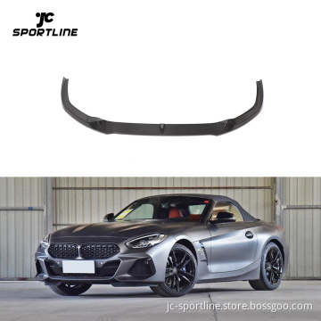 Carbon Fiber Front Splitter Lip for BMW Z4 M40i M Sport Convertible 2019-2020